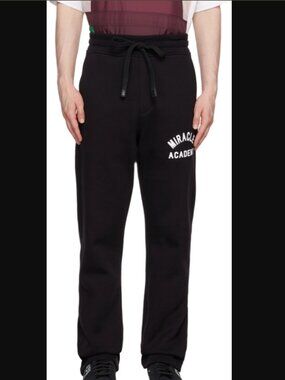 Nahmias Black Miracle Academy Lounge Pants size small